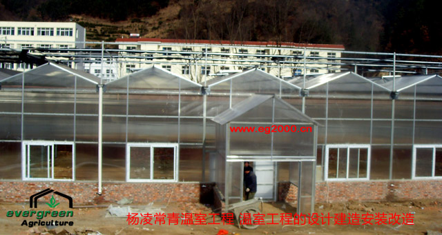 阳光板温室|陕西温室设计|陕西温室生态餐厅